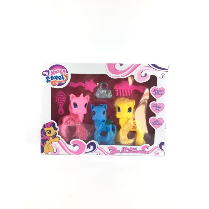 Pony 3Lü Aksesuarlı - 105-5