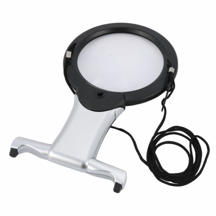 Nikula- 2x 6x Led Eller Serbest,boyun Asılı,dıkış,okuma Için En Uygun Büyüteç 11b-1