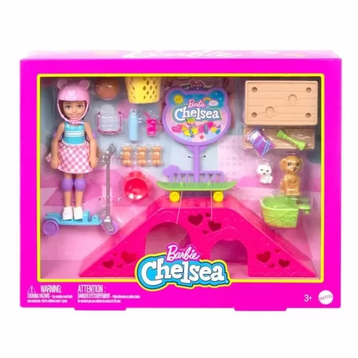 Barbie Chelsea Kaykay Parkı - HJY35