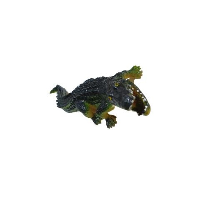 Timsah - Crocodil Yeşil 20 cm - 2211016-Yeşil