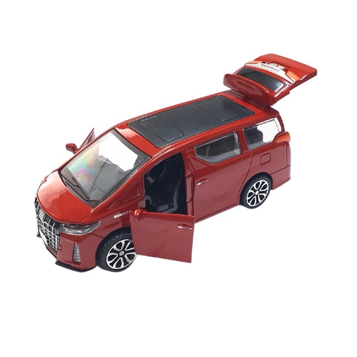 Çek Bırak Araba Toyota Alphard Kırmızı - K174A24 - Kırmızı