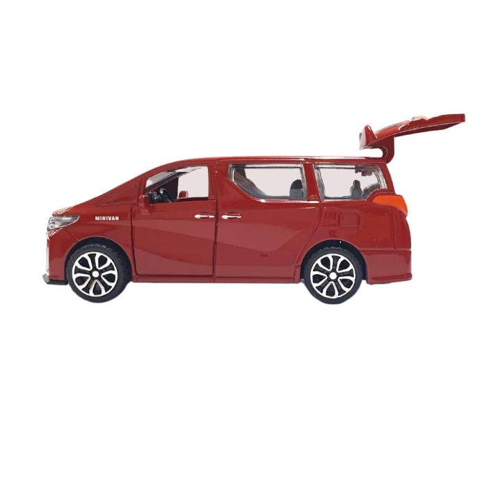 Çek Bırak Araba Toyota Alphard Kırmızı - K174A24 - Kırmızı