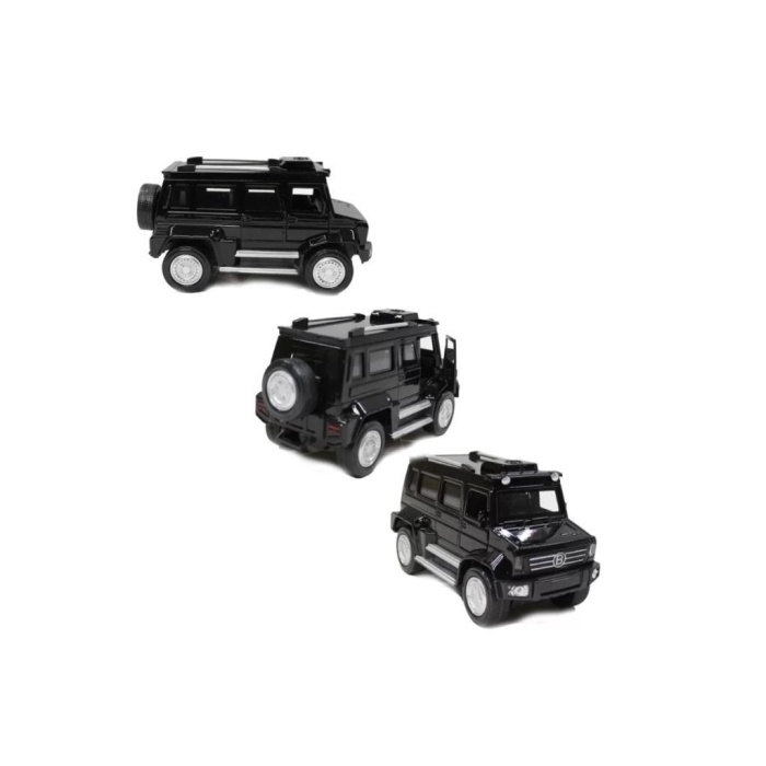 Çek Bırak Işıklı Sesli Metal Jeep 12 Cm - FY6055-12D
