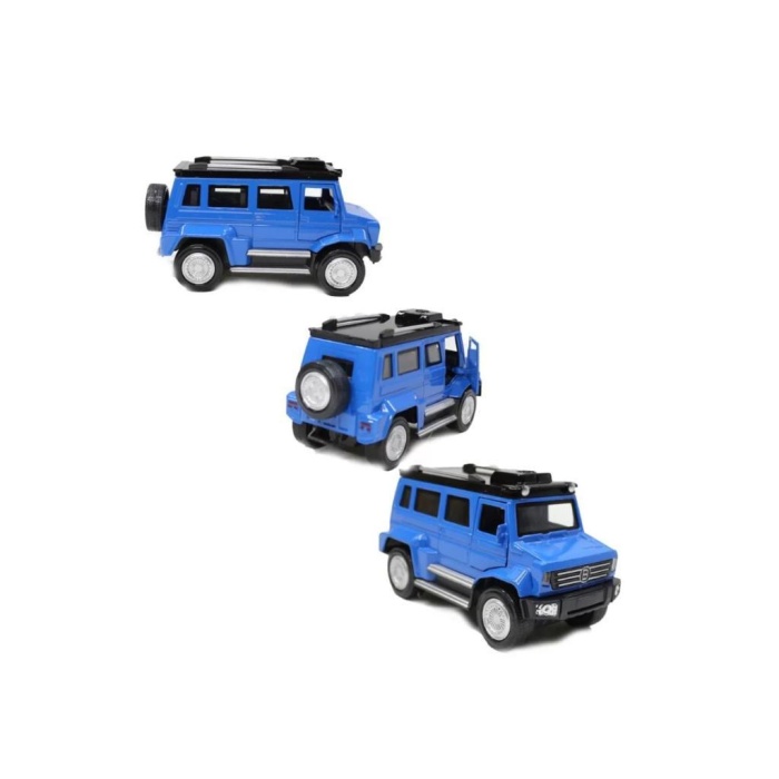 Çek Bırak Işıklı Sesli Metal Jeep 12 Cm - FY6055-12D