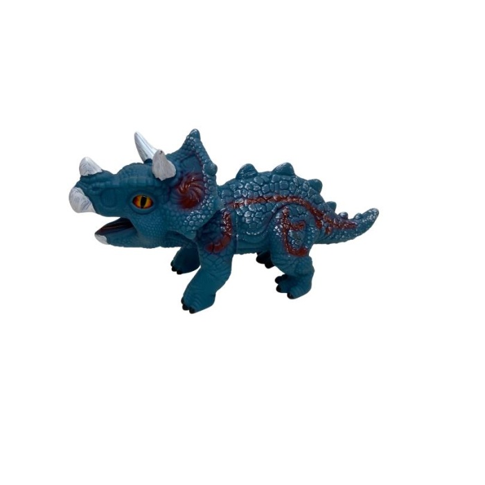 Soft Dinazor Neon Gözlü 24 Cm -LD6206B-Syracosaurus