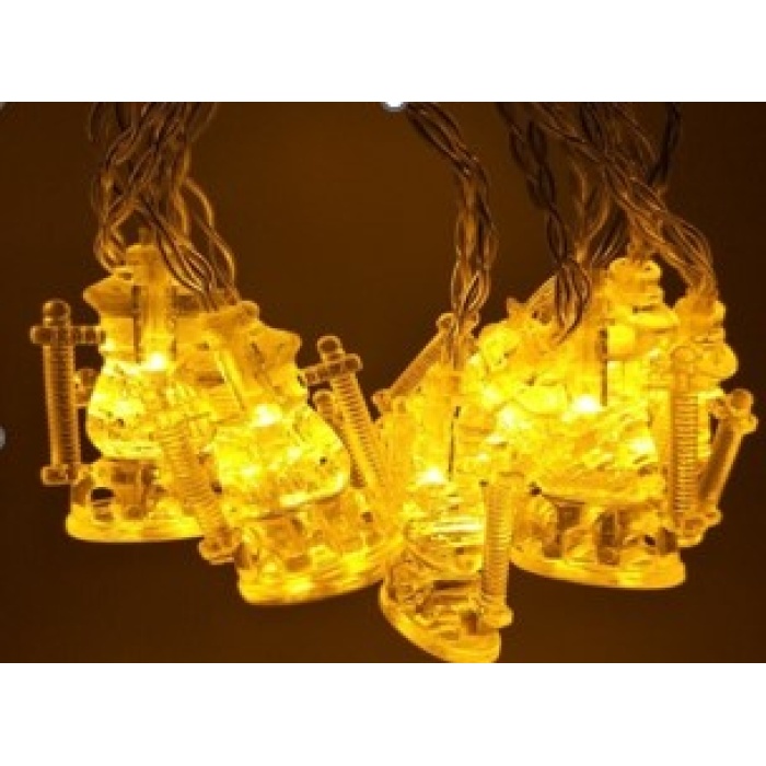 2m 10 Led 2kademeli Sarı ışık MZ3-015