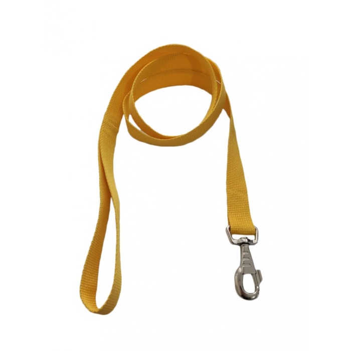 Köpek Gezdirme Kayışı 140 Cm X 20 mm SARI TGNR-1130