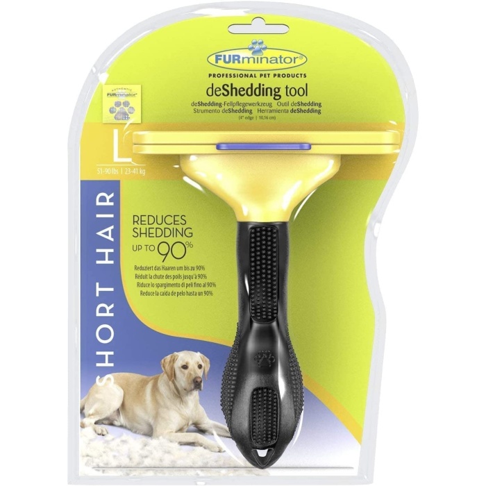Furminator Kısa Tüylü Köpekler İçin Tarak Large