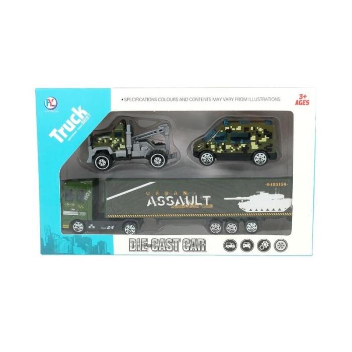 Metal 3 Parça Asker Oyun Seti -  HY524