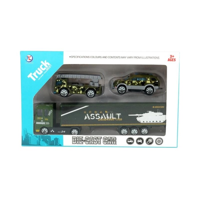 Metal 3 Parça Asker Oyun Seti -  HY524