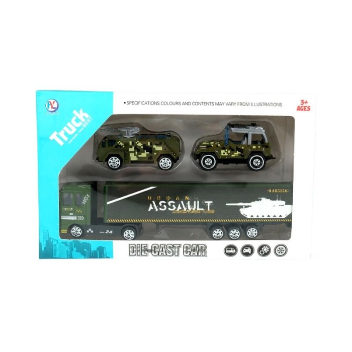 Metal 3 Parça Asker Oyun Seti -  HY524