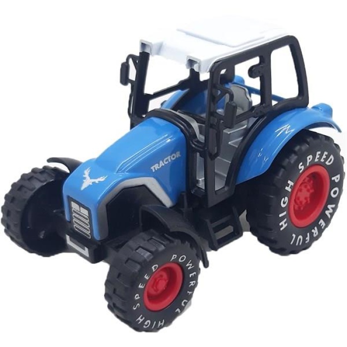 Çek Bırak Metal Traktör 1:43 Ölçek - KID.00051