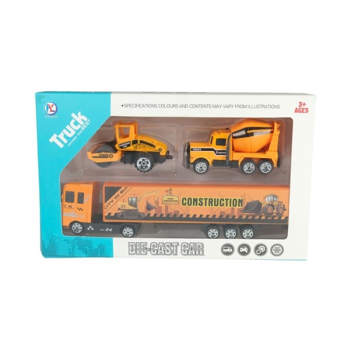 Metal 3 Parça İnşaat Oyun Seti -  HY523
