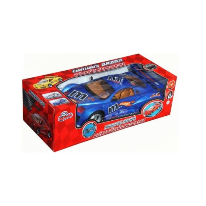 Uzaktan Kumandalı Ff 1:18 Şarjli Famous Araba4 Renk -G03005R-Mavi