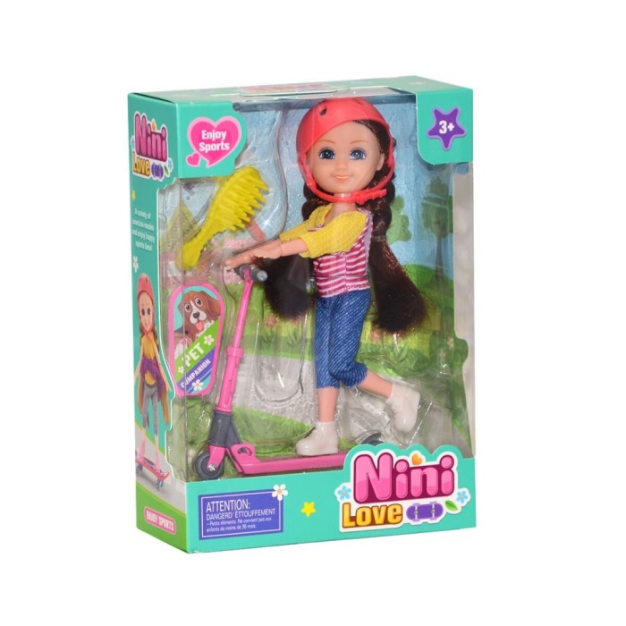 Mini Bebek Figür Scooter - 53836-SCOOTER