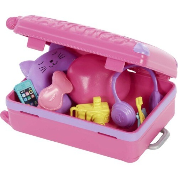 Barbie Broklyn Seyahatte Bebeği ve Aksesuarları - HGX55