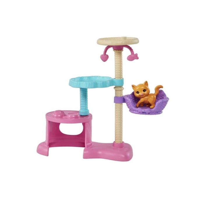 Barbie ve Yavru Kedileri Oyun Seti - HHB70