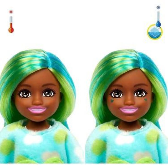 Barbie Cutie Reveal Bebekler Chelsea Tropikal Orman Serisi Kaplan - HKR12-HKR13