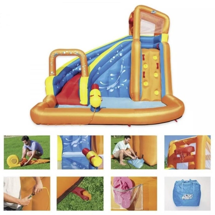 Bestway Havuz H2OGO! Fanlı Turbo Splash Su Parkı 365x320x270 cm - 53301