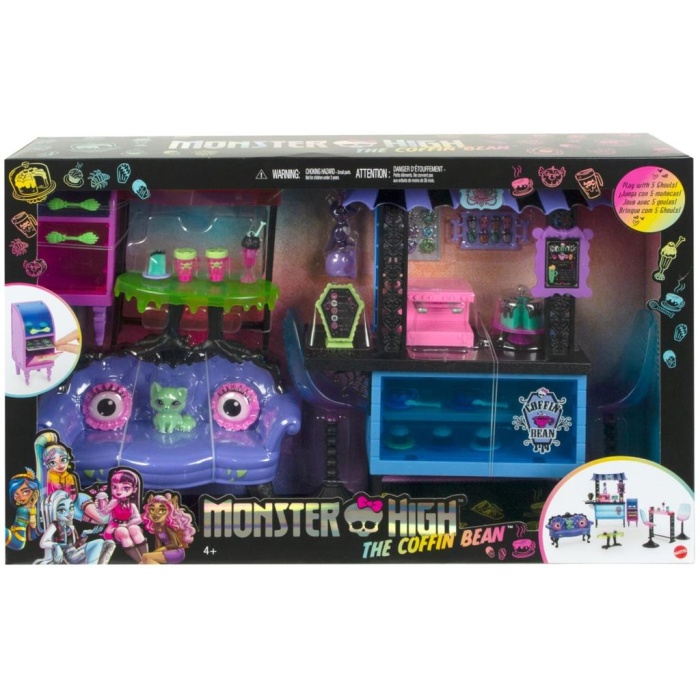 Monster High Coffin Bean Restoran Oyun Seti - HHK65