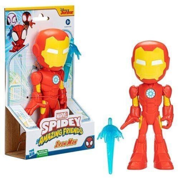 Spidey and His Amazing Friends Dev Figür Iron-Man - F3711-F6164