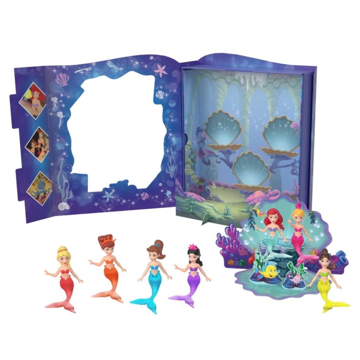 Disney Prenses Ariel ve Kız Kardeşleri Oyun Seti - HLW96