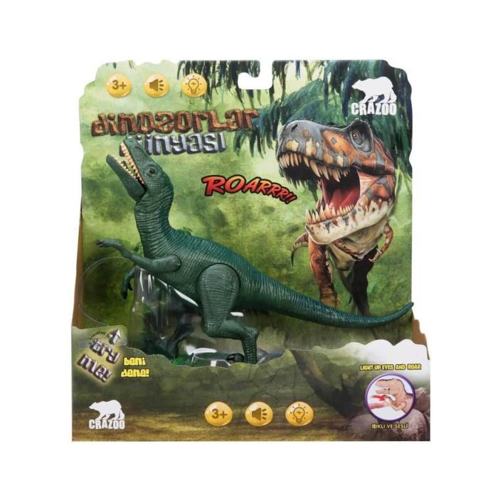Velociraptors Dinozor Işıklı Sesli - RS6171