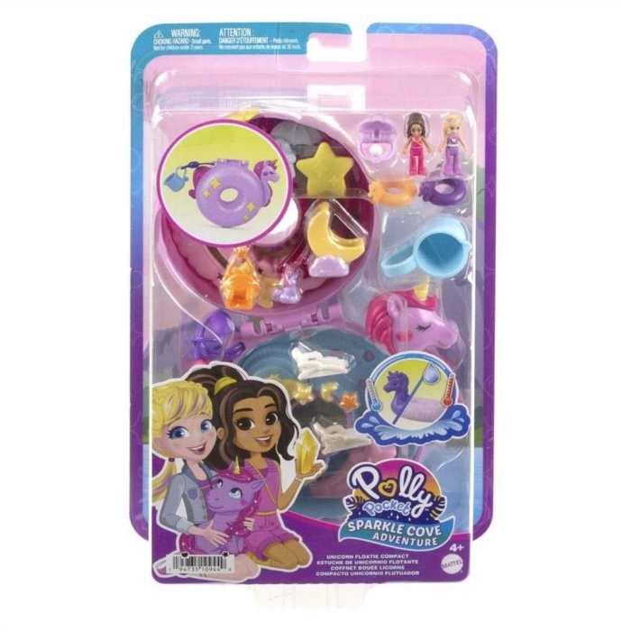 Polly Pocket Unicorn Floatie Oyun Seti - FRY35-HKV34