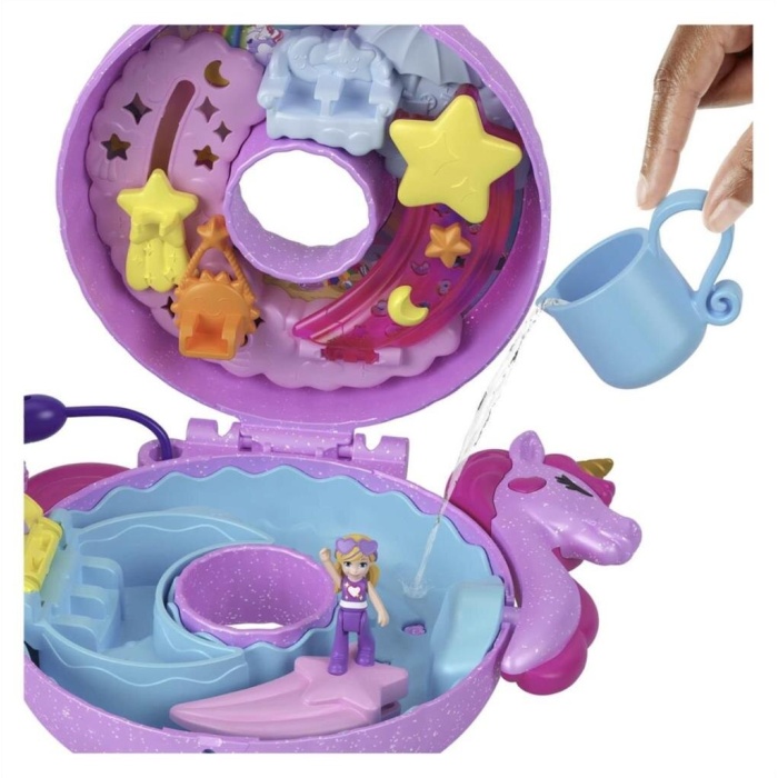 Polly Pocket Unicorn Floatie Oyun Seti - FRY35-HKV34