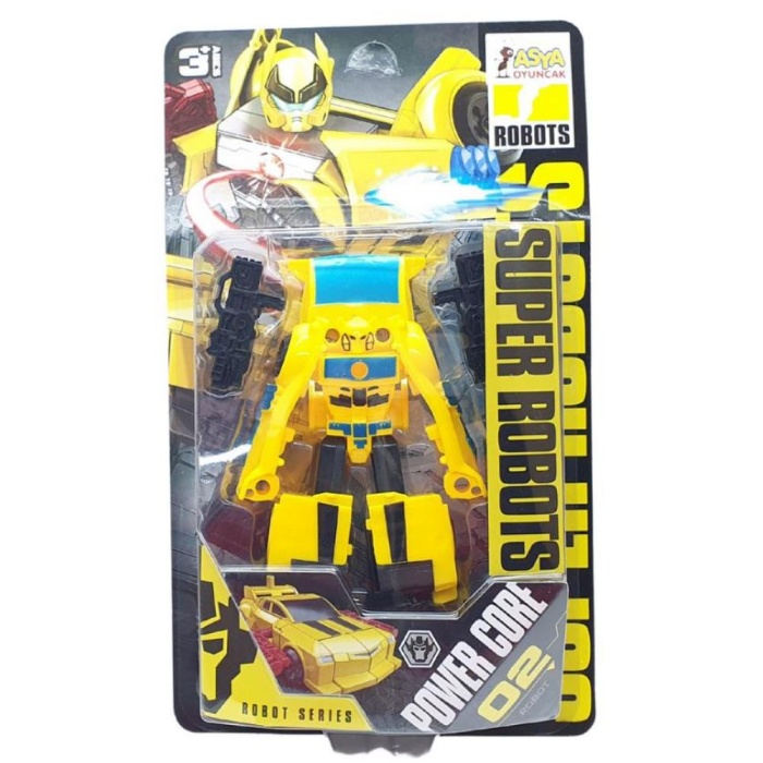 Transformers Robota Dönüşen Araba - SD-167 - Sarı