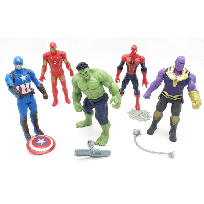 Avengers Süper Kahramanlar - End Game 5li Figür Set - 2165