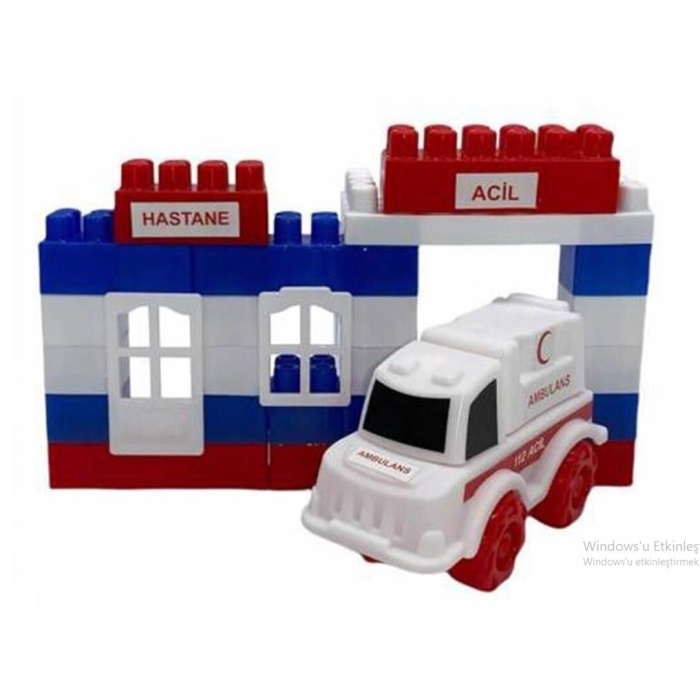 40 Parçalı Hastahane Lego Blokları - ANT005