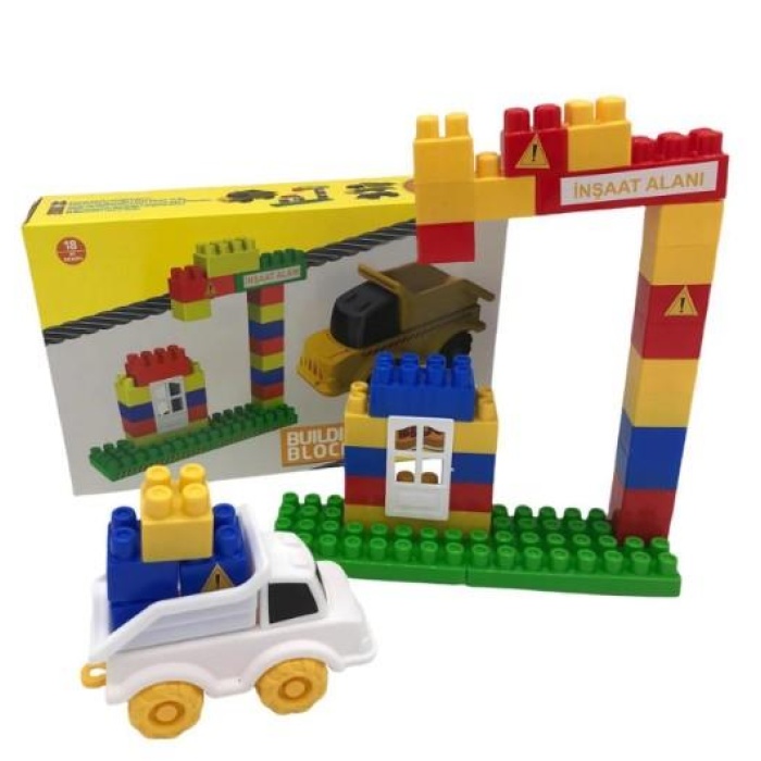 40 Parçalı İnşaat Lego Blokları - ANT006