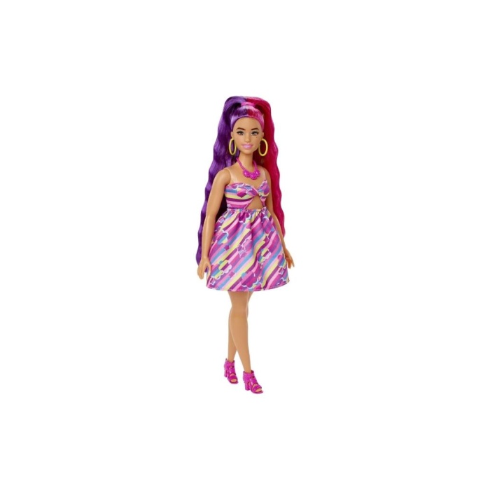 Barbie Upuzun Muhteşem Saçlı Bebekler Mattel Lisanslı  - HCM87-HCM89