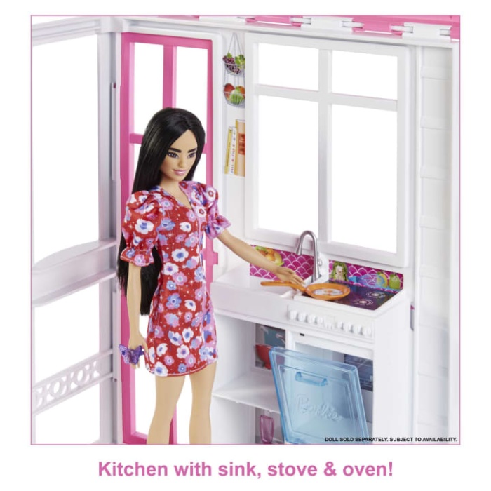 Barbie Taşınabilir Portatif Evi - HCD47
