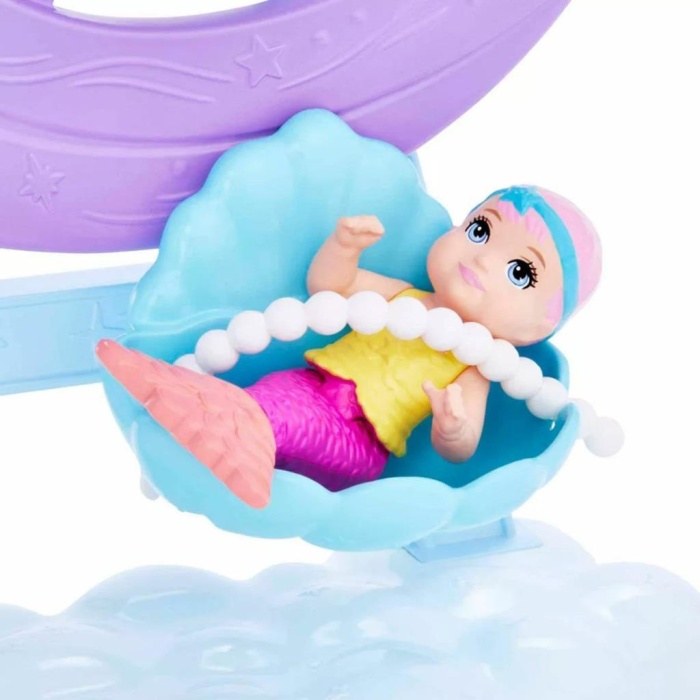 Barbie Deniz Kızı Bebek ve Çocuk Oyun Alanı - HLC30