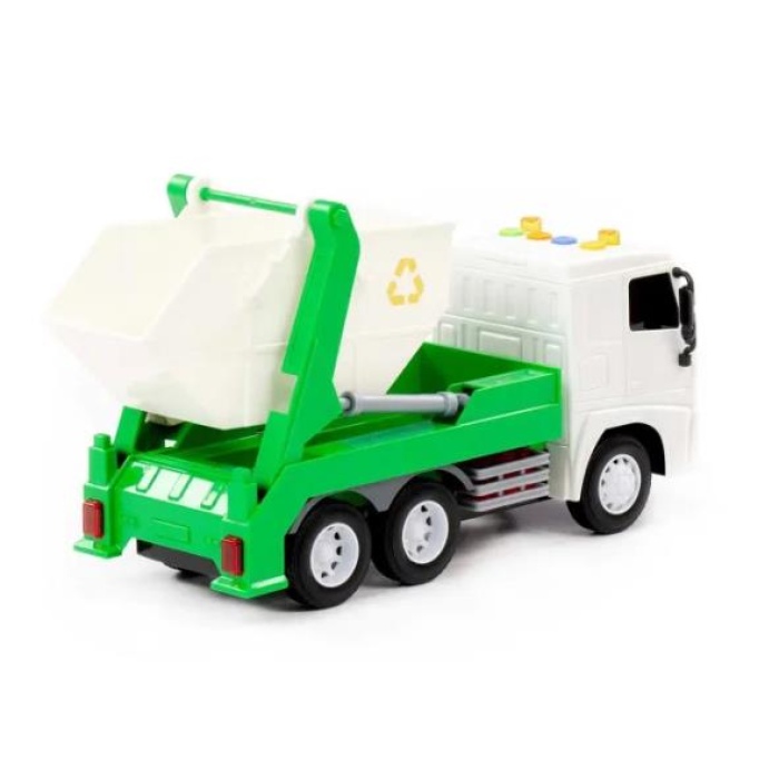 Sürtmeli Çöp Arabası Konteyner Taşıyıcı - POL-96326