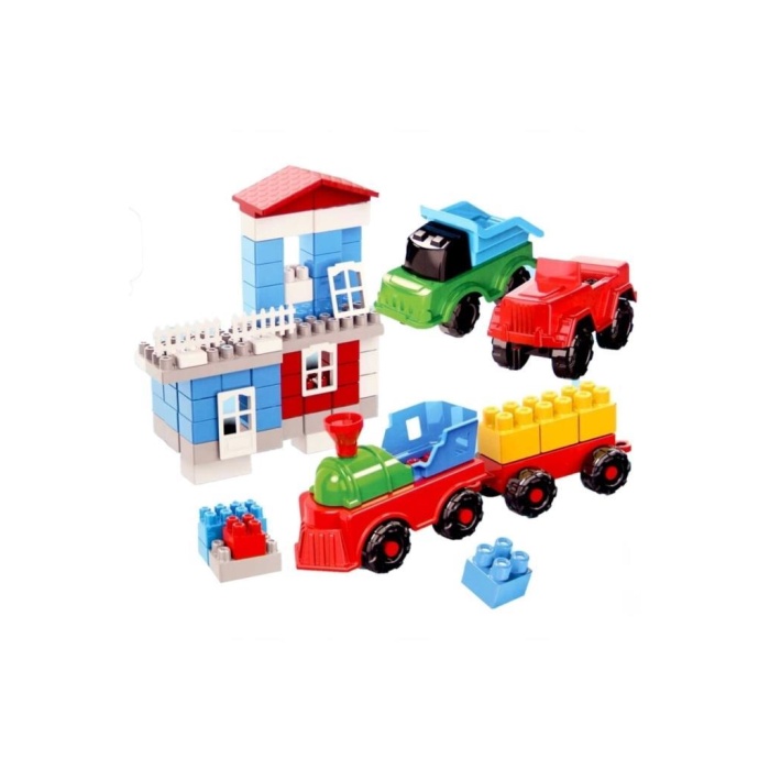 100 Parça Tren İstasyonu Lego Seti - ANT008