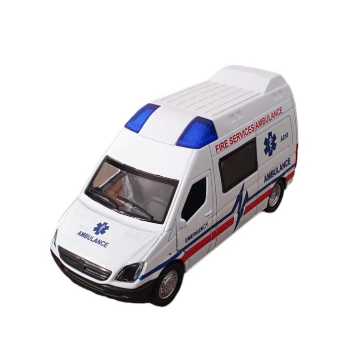 Sesli Işıklı Çek Bırak Ambulans Minibüs - FY5058SABC-12D