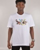 Kocmen Erkek Baskılı T-shirt K0727 - BEYAZ