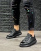 Knack Sneakers Ayakkabı 888 Siyah (Siyah Taban)