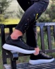 Knack Sneakers Ayakkabı 889 Siyah (Beyaz Taban)