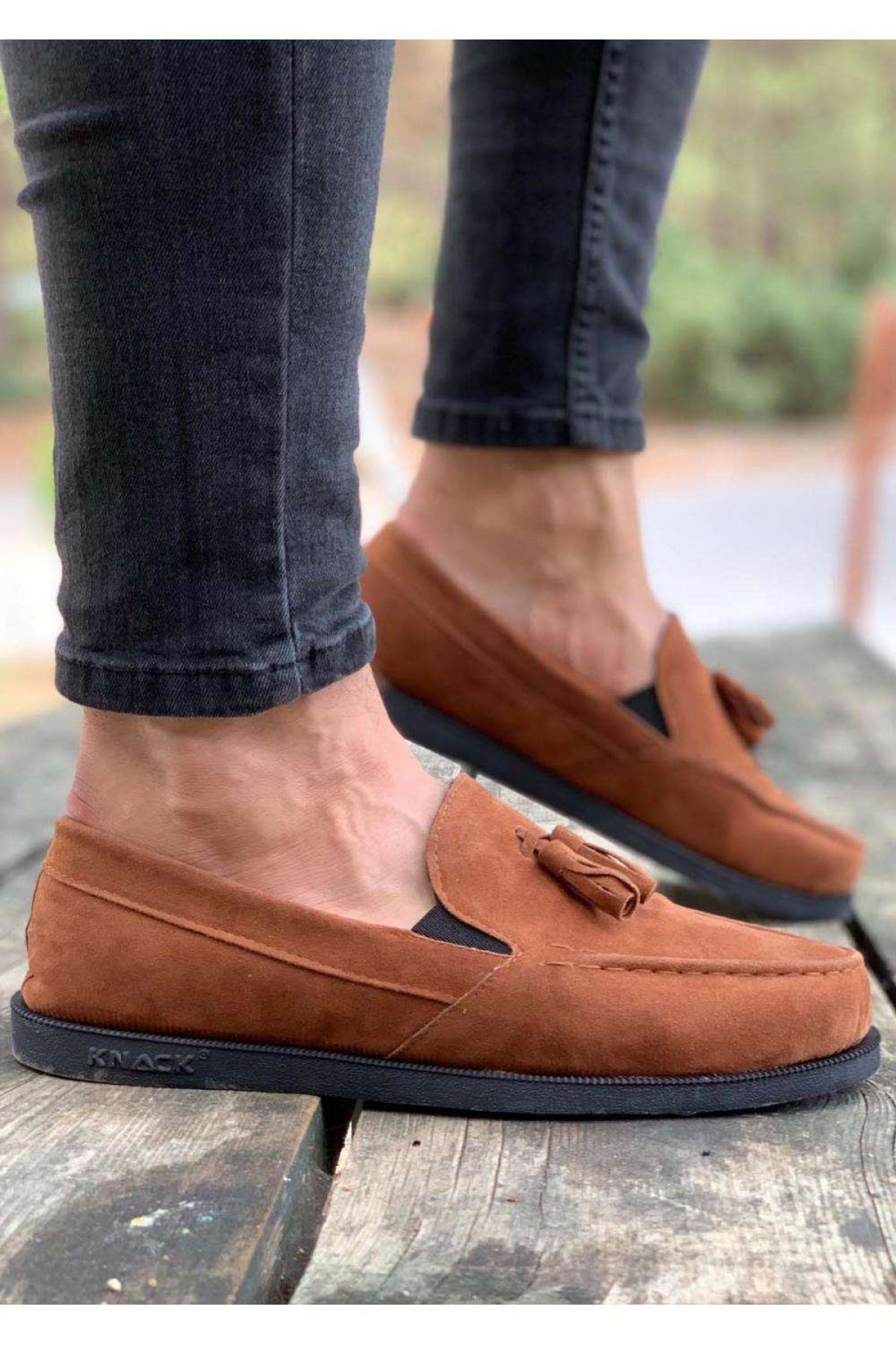 Koçmen Loafer Erkek Ayakkabı 007 Taba