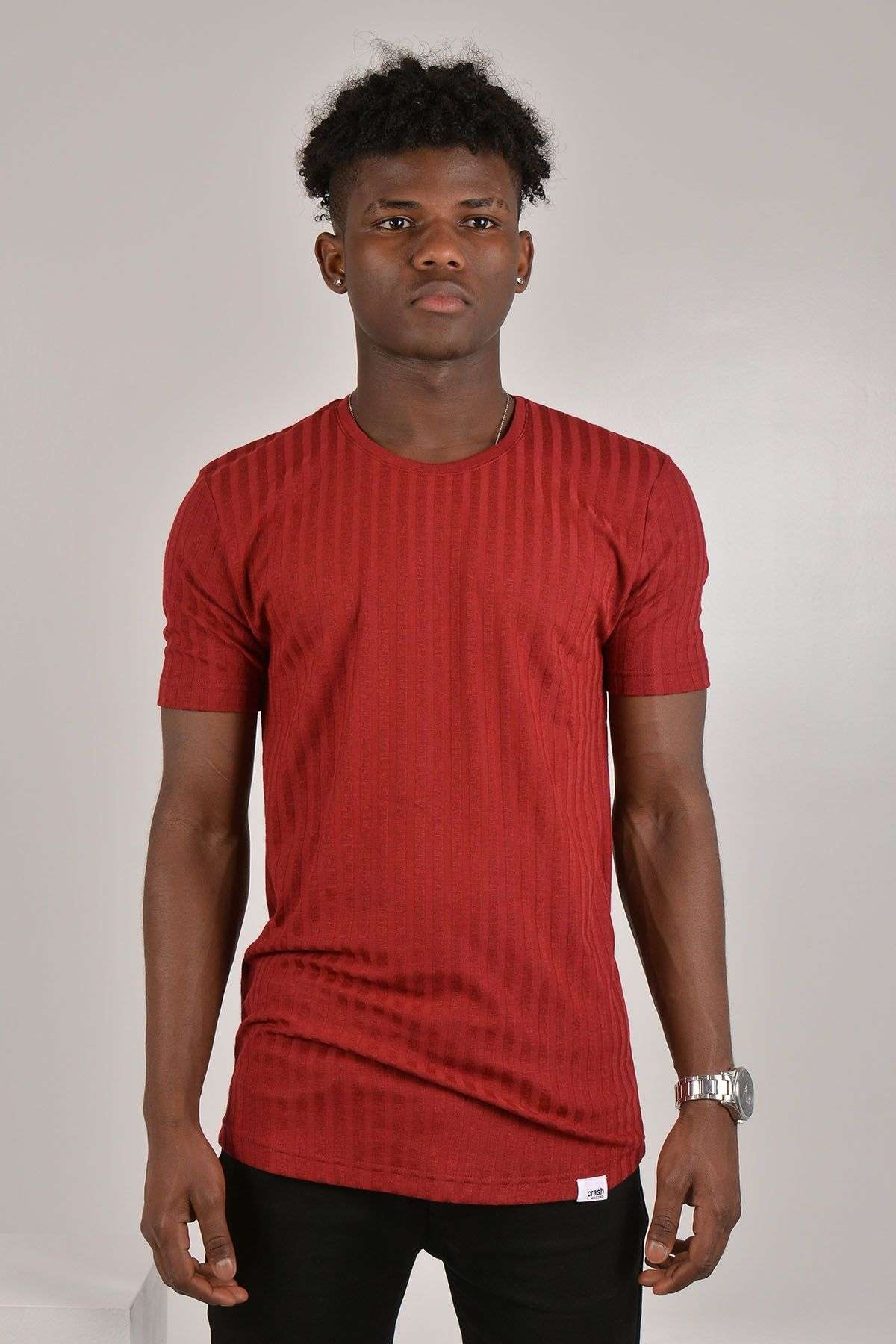 Kocmen Erkek T-shirt K0755 - BORDO