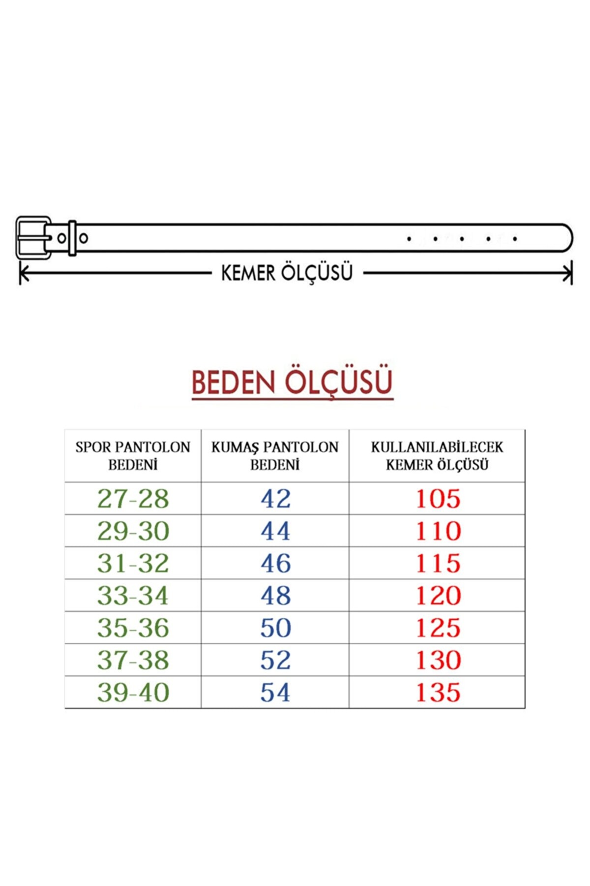 Kocmen Erkek İthal Deri Kemer Kot Ve Kanvasa Uygun 4cmm K0639 - SİYAH