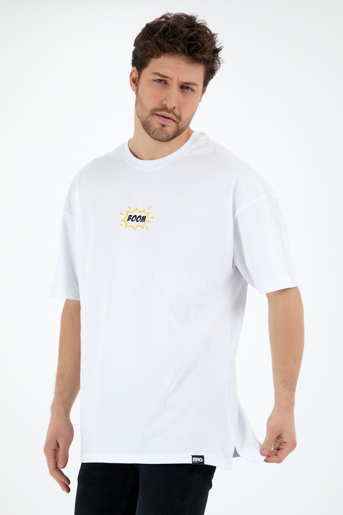 Kocmen Erkek T-Shirt K1460 - BEYAZ