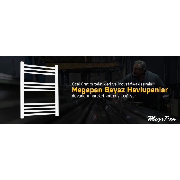 5/7 DÜZ BEYAZ HAVLUPAN