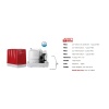 AquaTürk Elegance Kompakt Su Arıtma Cihazı (3-05-ELG-İNC)Kırmızı