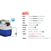 AquaTürk Stratos Premium Pompalı Su arıtma Cihazı(3-05-STR-IN P)Mavi
