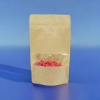 Kraft Pencereli Doypack 180x290x45 mm 500 Adet
